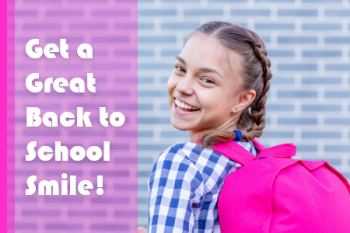 Odenton dentist, Drs. Zamora of Bayside Kids Dental shares tips on how to have a great smile all through the school year.