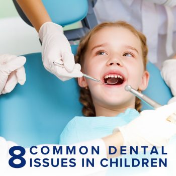 Odenton dentists, Drs. Kenny and Sarrah Zamora at Bayside Kids Dental, share the eight common dental issues in children. Read on to understand what causes them.