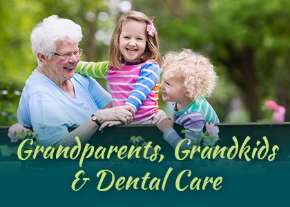 Odenton dentist Drs. Kenny and Sarrah Zamora of Bayside Kids Dental discusses grandparents and their role in dental hygiene for their grandchildren.