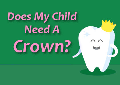 Odenton dentists, Drs. Sarrah & Kenny Zamora at Bayside Kids Dental discuss dental crowns and why a child might need one to save a baby tooth.