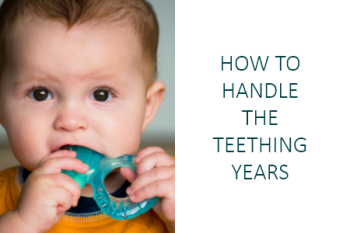 Odenton dentist Drs. Sarrah & Kenny Zamora at Bayside Kids Dental gives tips on how to care for your teething children.